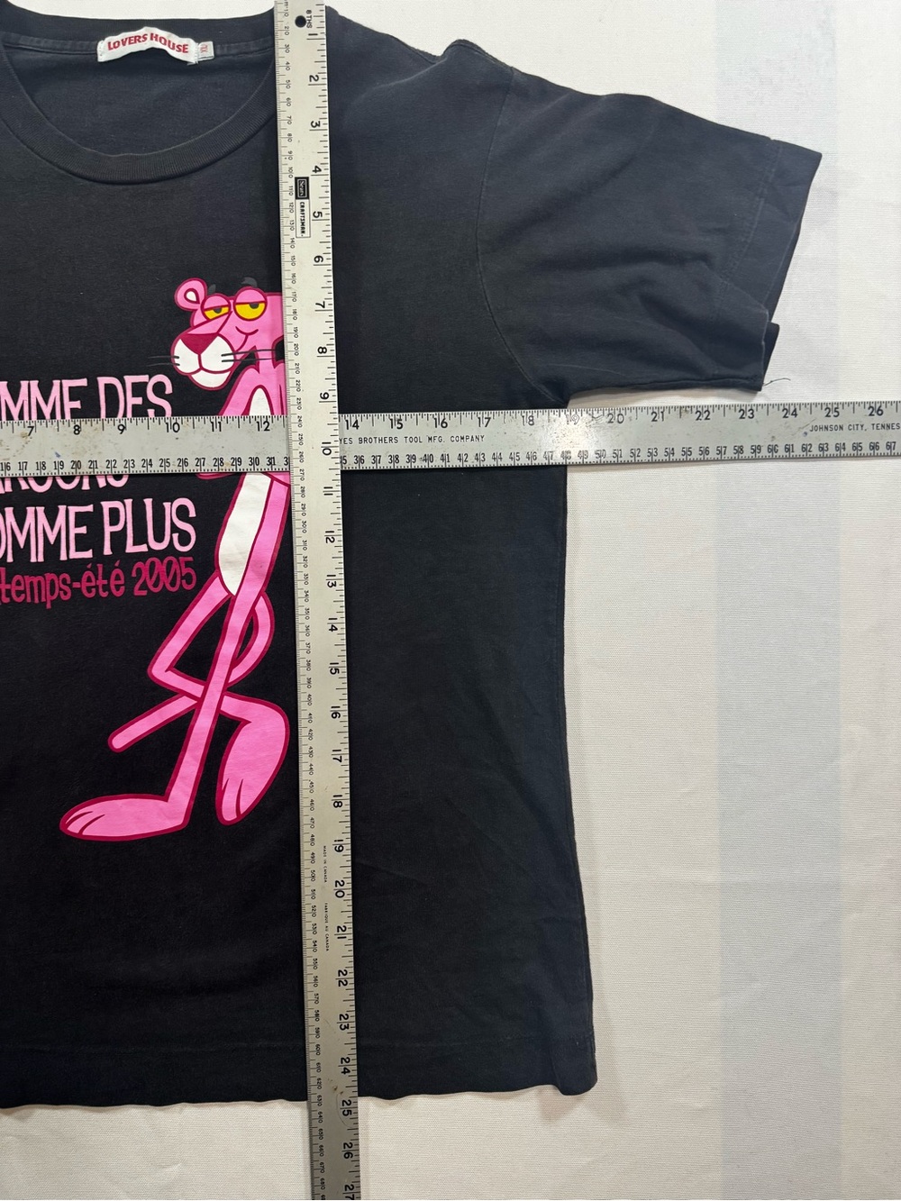 Black Pink Pink Panther Graphic Tee - Picture 2 of 3
